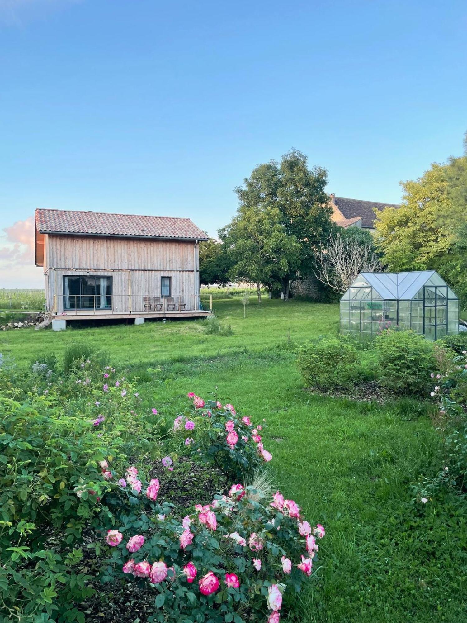 Lodge Evasion Fleurie Proche St Emilion Guillac  Exterior foto