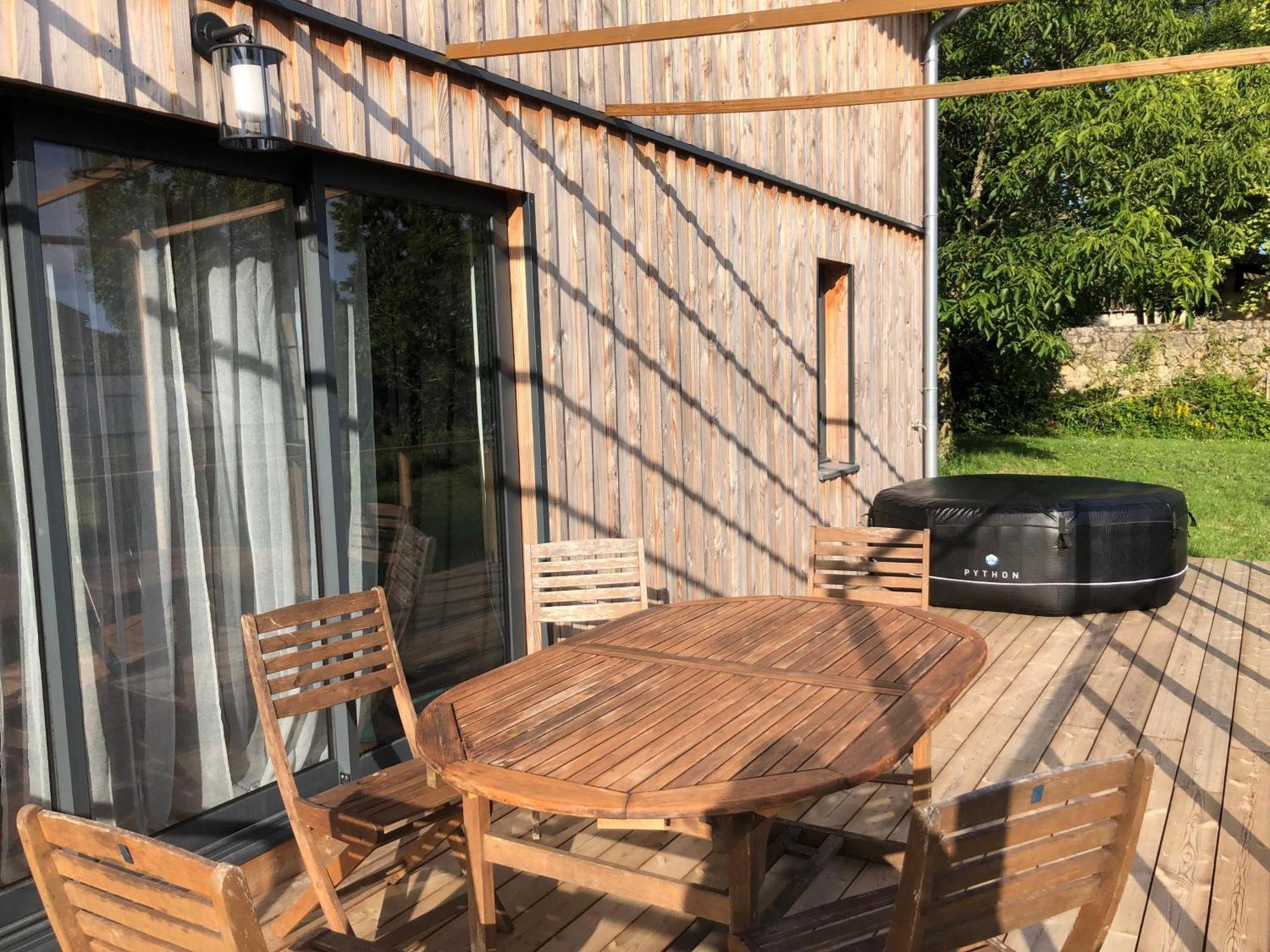 Lodge Evasion Fleurie Proche St Emilion Guillac  Exterior foto